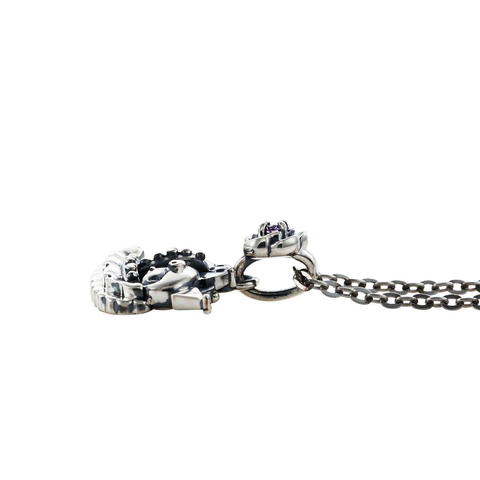 クロミ 20周年 サンリオ｜ネックレス シルバー SAKU20-N004SV｜white