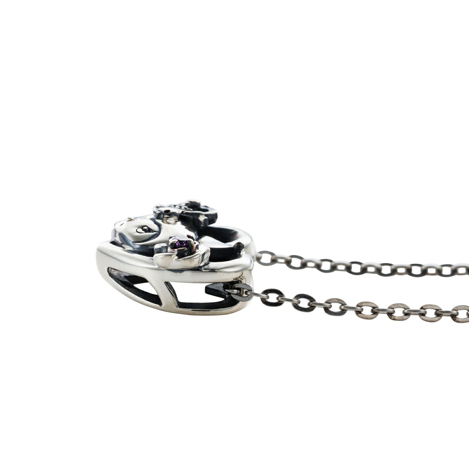クロミ 20周年 サンリオ｜ネックレス シルバー SAKU20-N005SV｜white