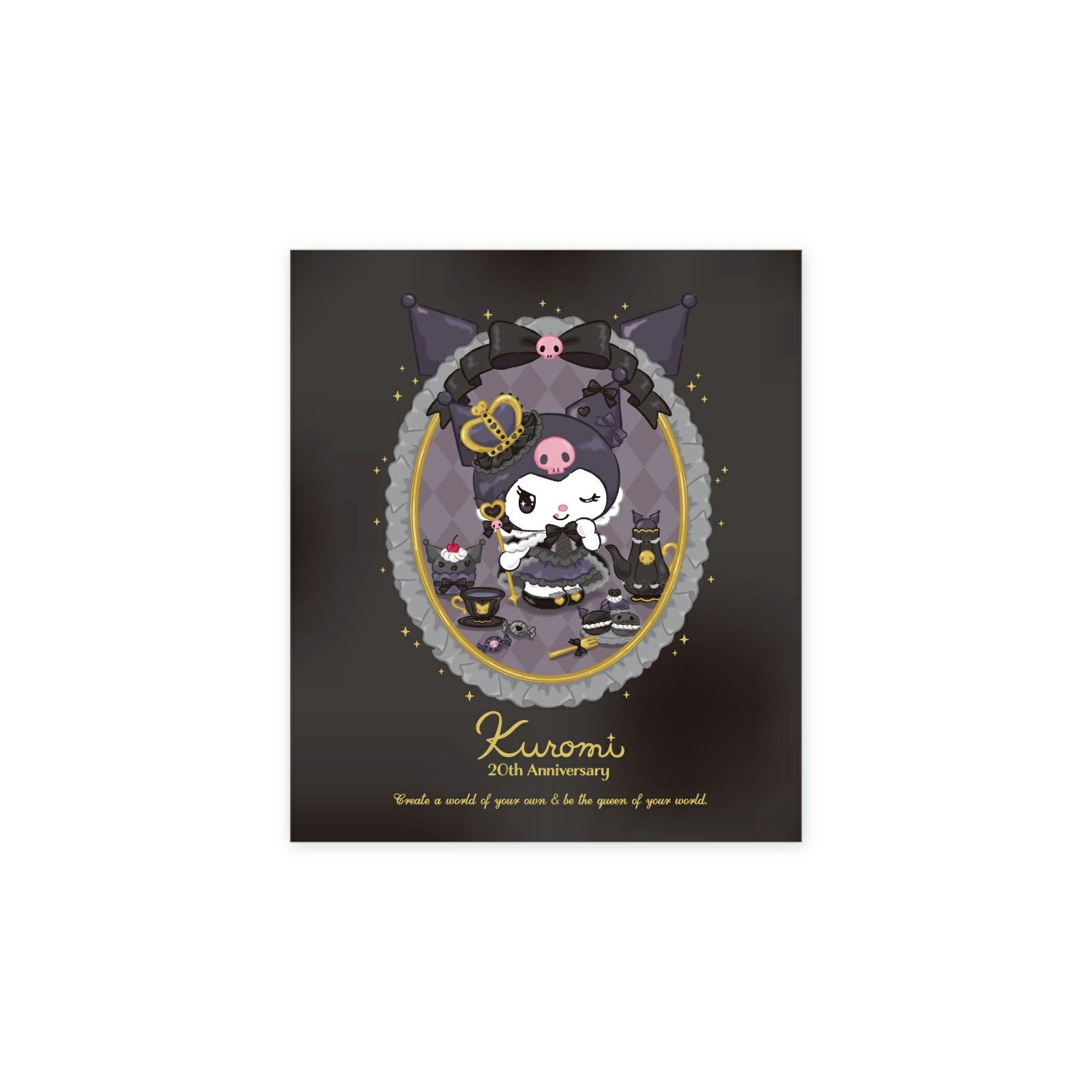 クロミ 20周年 サンリオ｜ネックレス シルバー SAKU20-N005BK｜white