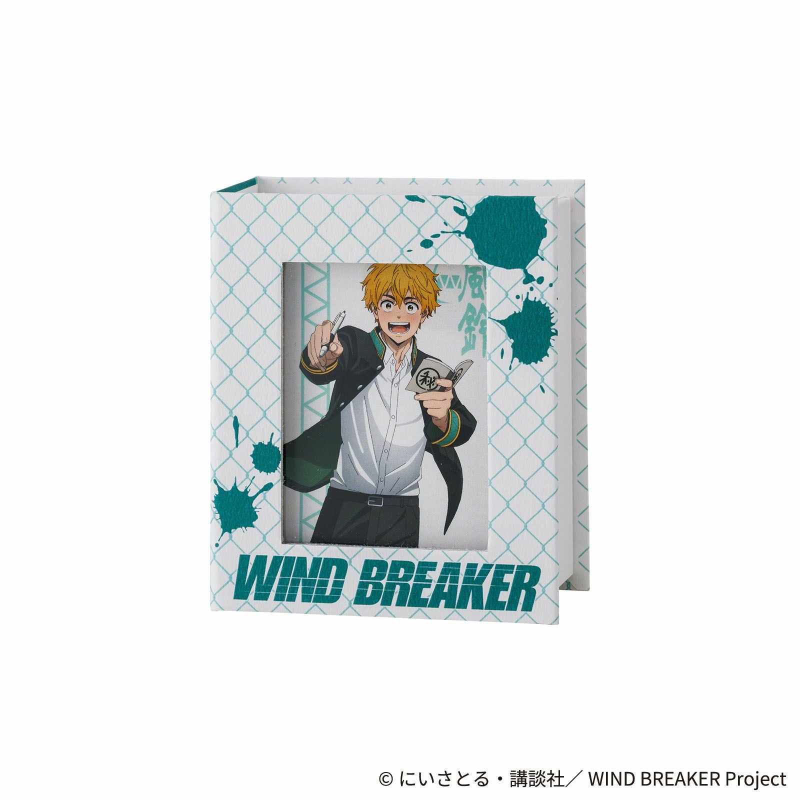 WIND BREAKER 楡井秋彦｜ブレスレット ステンレス WB-B004SV｜white
