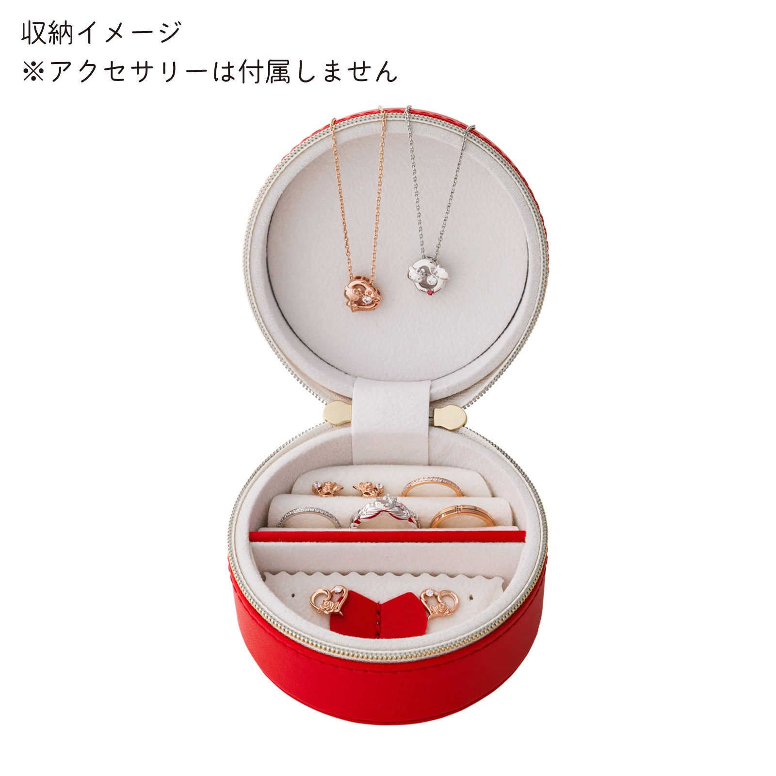 ハローキティ サンリオ｜ジュエリーケース SAKT-BOX01｜white clover