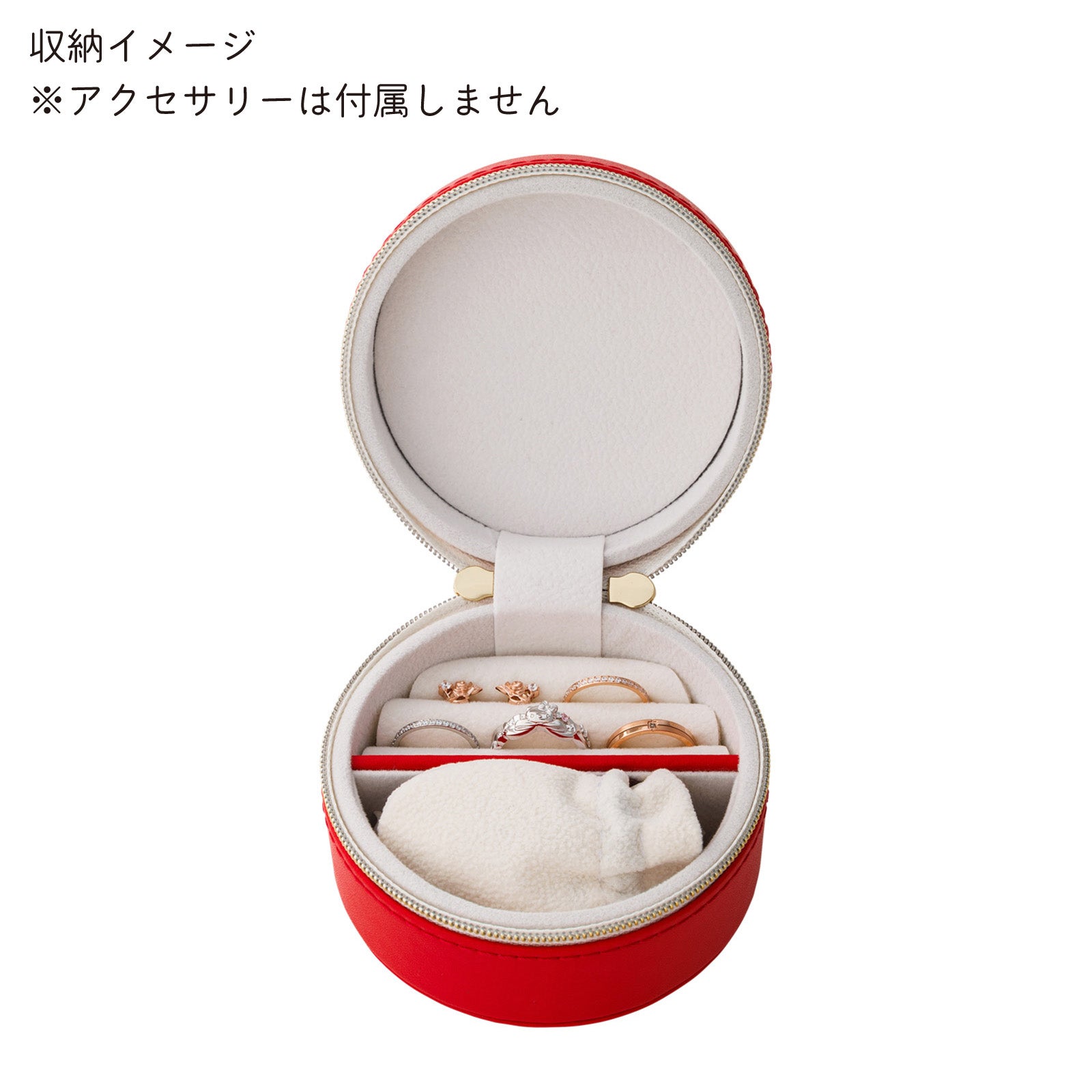 ハローキティ サンリオ｜ジュエリーケース SAKT-BOX01｜white clover